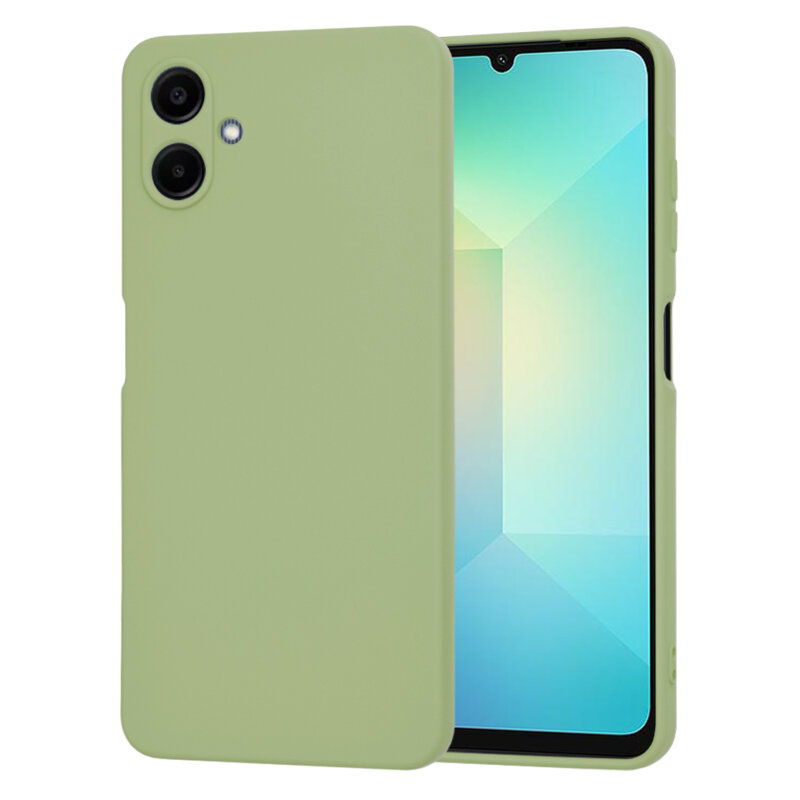 Husa silicon Samsung Galaxy A06 Techsuit SoftFlex, verde