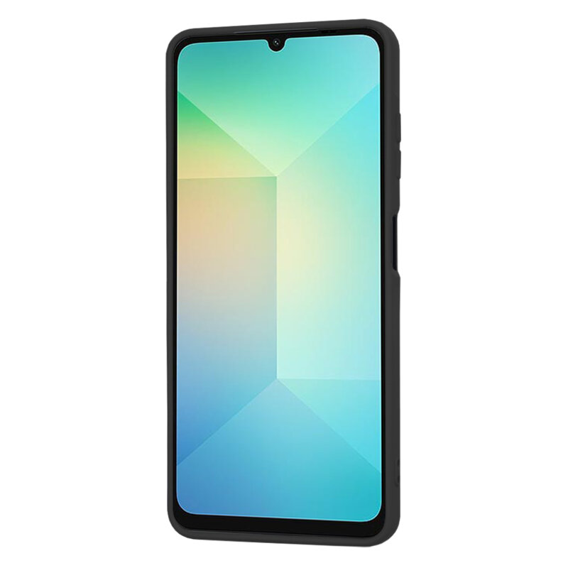 Husa silicon Samsung Galaxy A06 Techsuit SoftFlex, negru