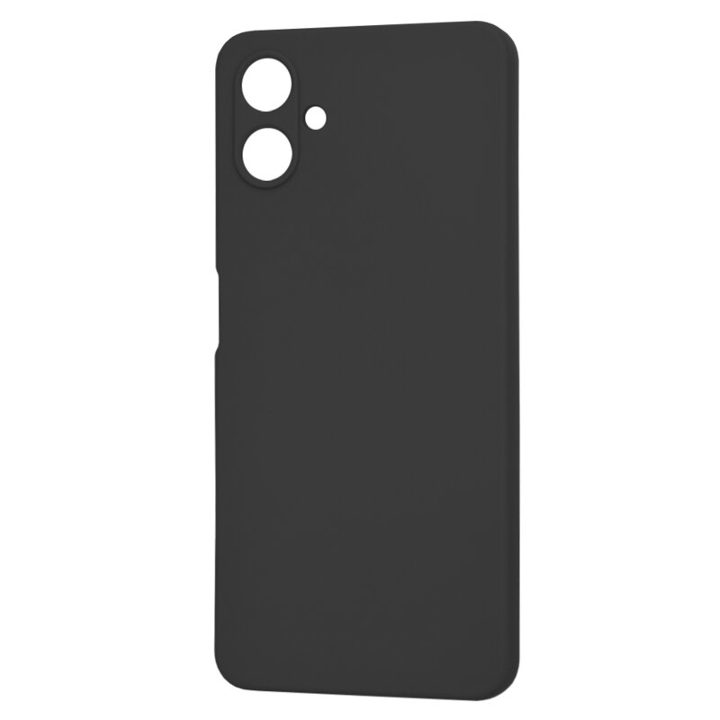 Husa silicon Samsung Galaxy A06 Techsuit SoftFlex, negru