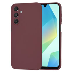 Husa silicon Samsung Galaxy A16 Techsuit SoftFlex, bordo