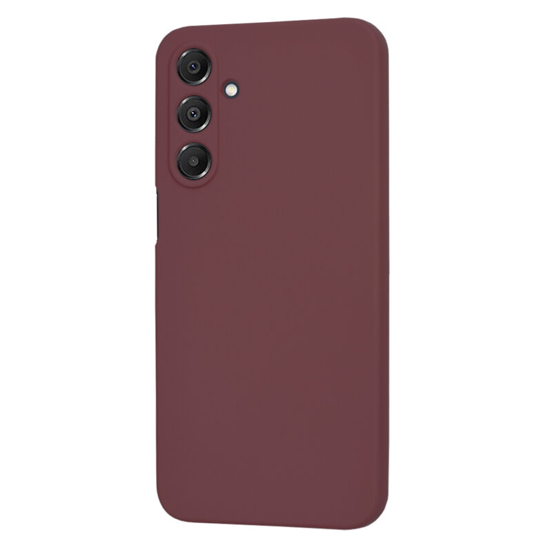 Husa silicon Samsung Galaxy A16 Techsuit SoftFlex, bordo