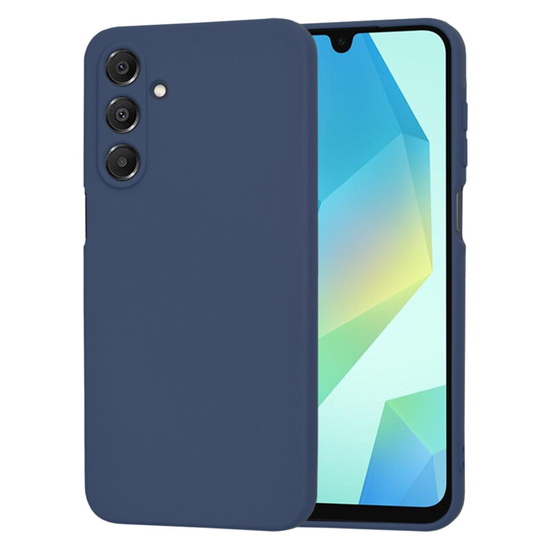 Husa silicon Samsung Galaxy A16 Techsuit SoftFlex, bleumarin