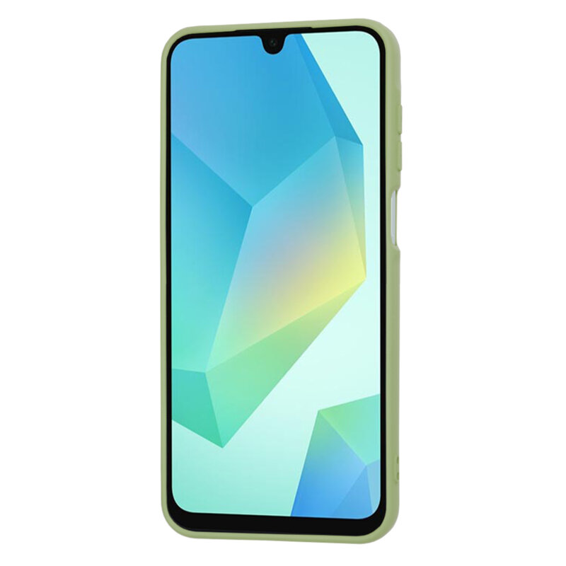 Husa silicon Samsung Galaxy A16 5G Techsuit SoftFlex, verde