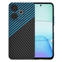 Husa Xiaomi Redmi 13 Techsuit Carbonite FiberShell, bleu