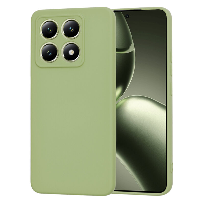 Husa silicon Xiaomi 14T Techsuit SoftFlex, verde