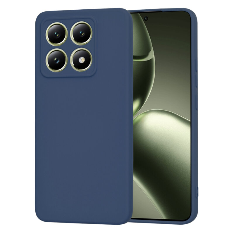 Husa silicon Xiaomi 14T Techsuit SoftFlex, bleumarin