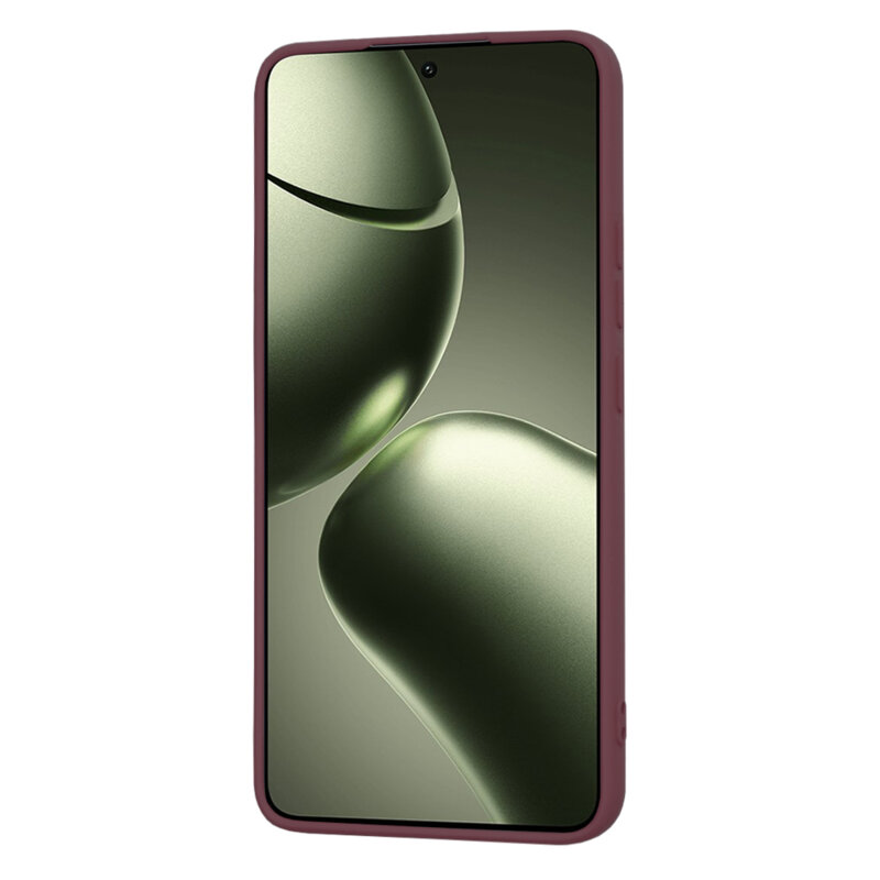 Husa silicon Xiaomi 14T Techsuit SoftFlex, bordo