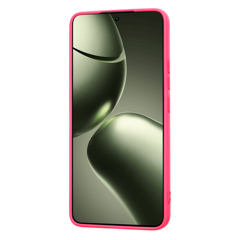 Husa silicon Xiaomi 14T Techsuit SoftFlex, fucsia