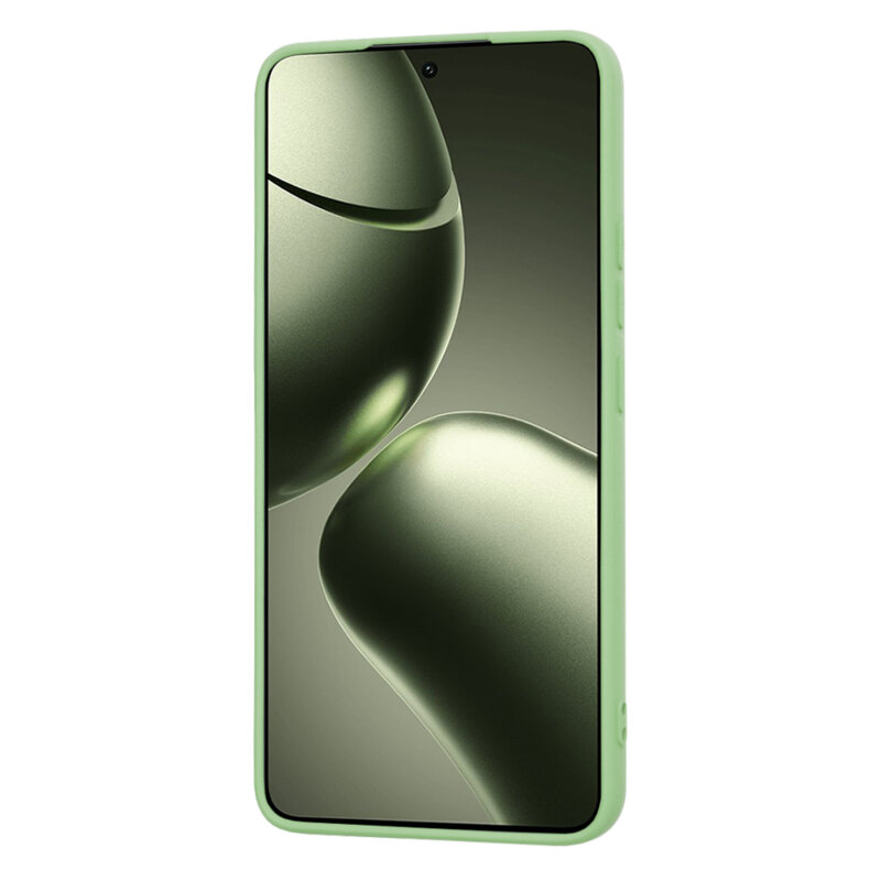 Husa silicon Xiaomi 14T Techsuit SoftFlex, verde deschis