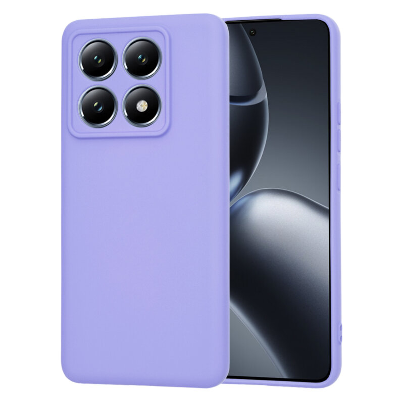 Husa silicon Xiaomi 14T Pro Techsuit SoftFlex, violet