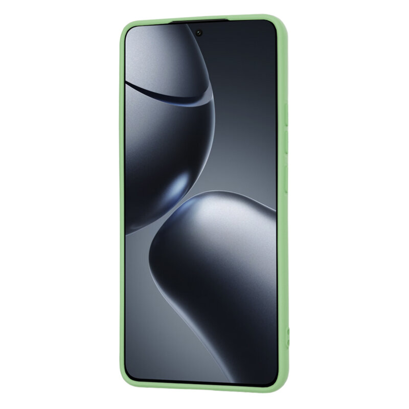 Husa silicon Xiaomi 14T Pro Techsuit SoftFlex, verde deschis
