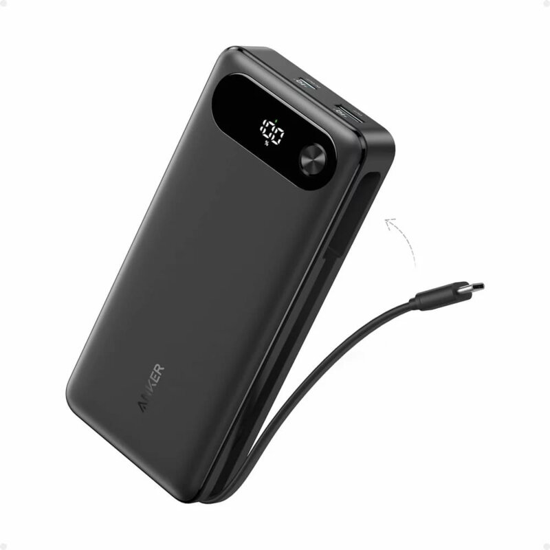 Baterie externa 2x Type-C, 1x USB-A, 20000mAh Anker, A1383H11