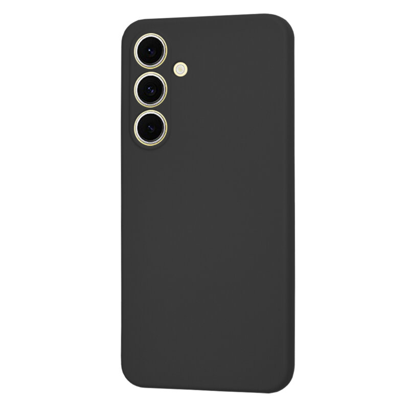 Husa silicon Samsung Galaxy S24 FE Techsuit SoftFlex, negru