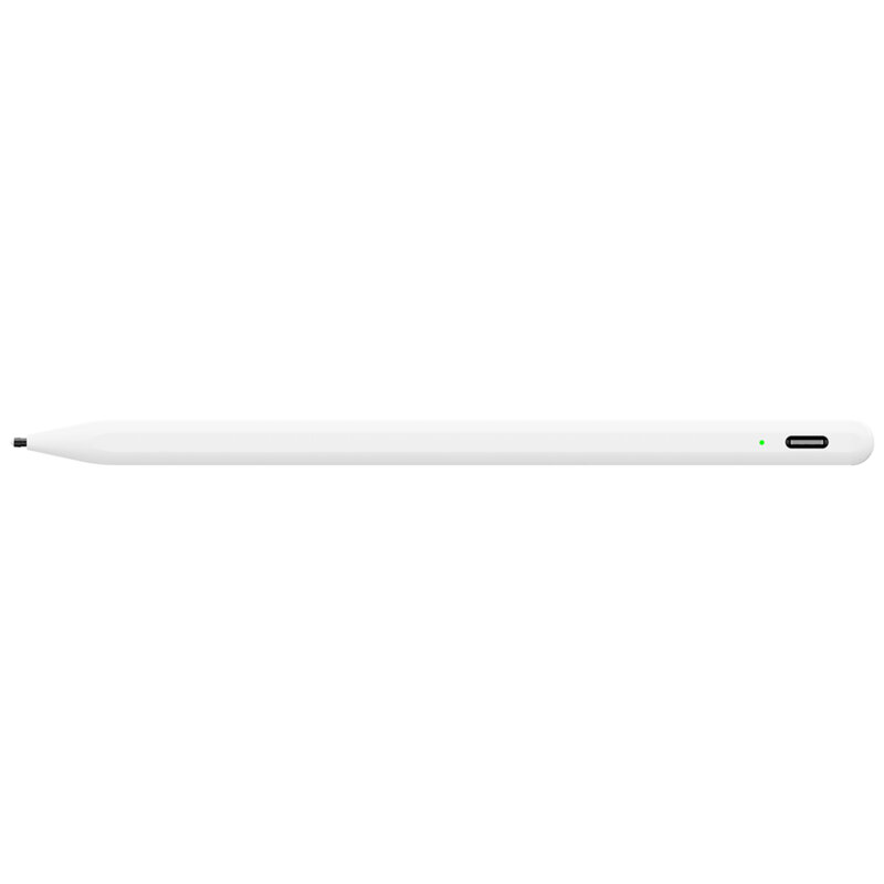 Stylus pen activ pentru iPad, Type-C Techsuit A580S, alb