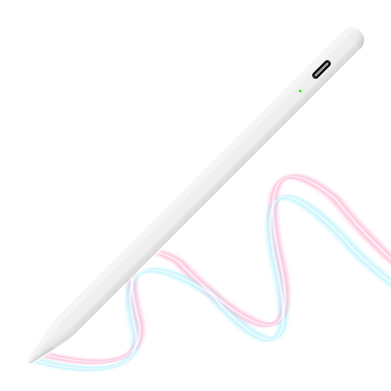 Stylus pen activ iPad, Palm Rejection Techsuit AC10-CP, alb