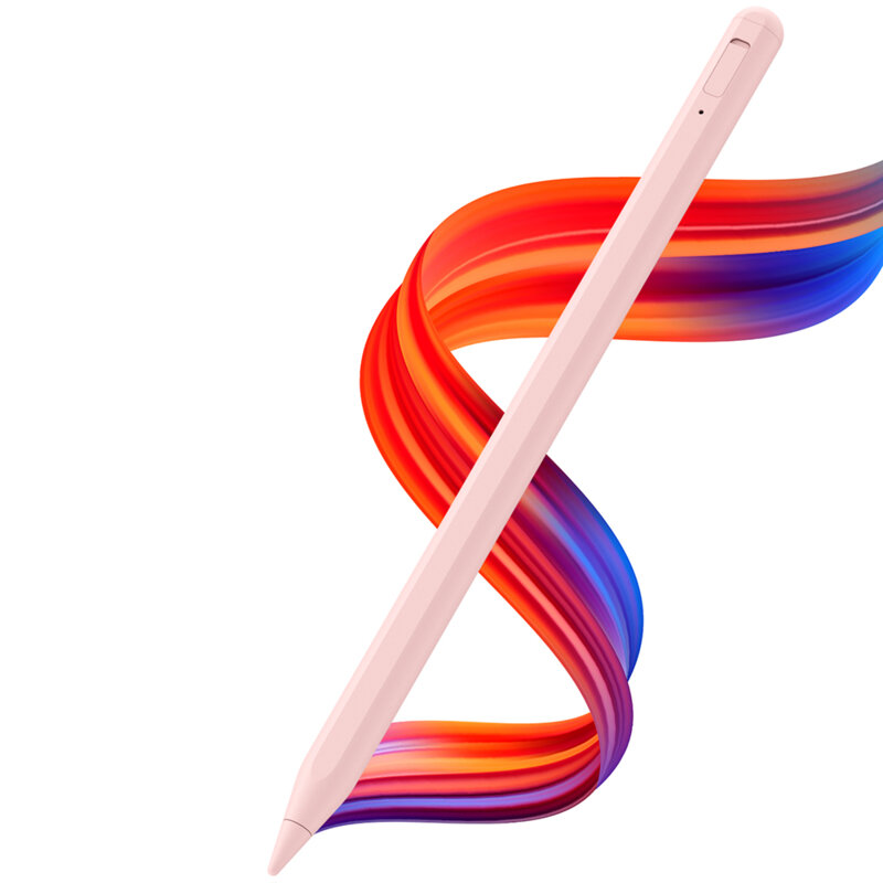 Stylus pen iPad, creion pentru tableta Techsuit AC10SH, roz deschis