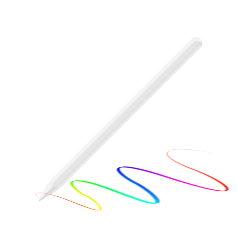 Stylus pen iPad, creion touchscreen Techsuit AC20-Pro, alb