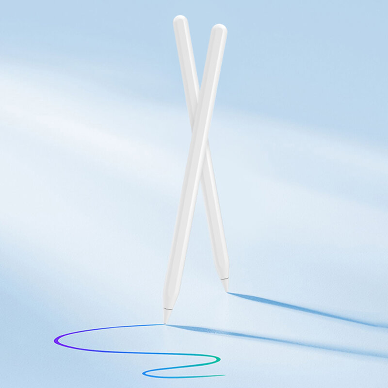 Stylus pen iPad, creion touchscreen Techsuit AC20-Pro, alb