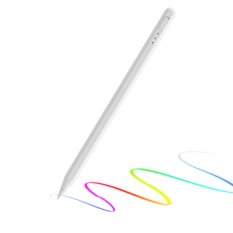 Creion pentru tableta iPad, stylus pen Techsuit AX10-T, alb