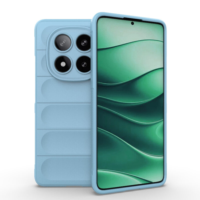 Husa Xiaomi Redmi Note 14 Pro Techsuit Magic Shield, bleu