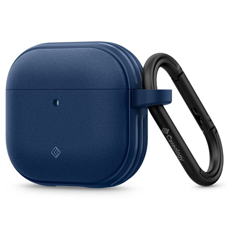 Husa Apple AirPods 4 Spigen Caseology Vault, bleumarin