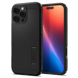 Husa iPhone 16 Pro Max Spigen Tough Armor T MagSafe, negru