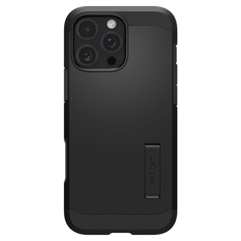 Husa iPhone 16 Pro Max Spigen Tough Armor T MagSafe, negru