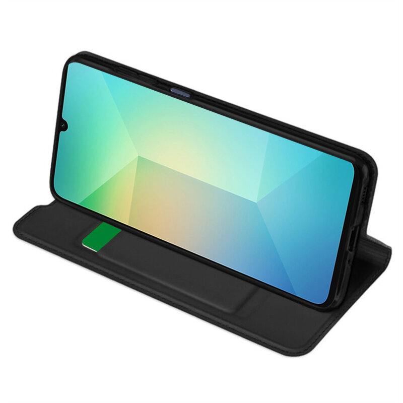 Husa Samsung Galaxy A06 Techsuit Magskin Book, negru
