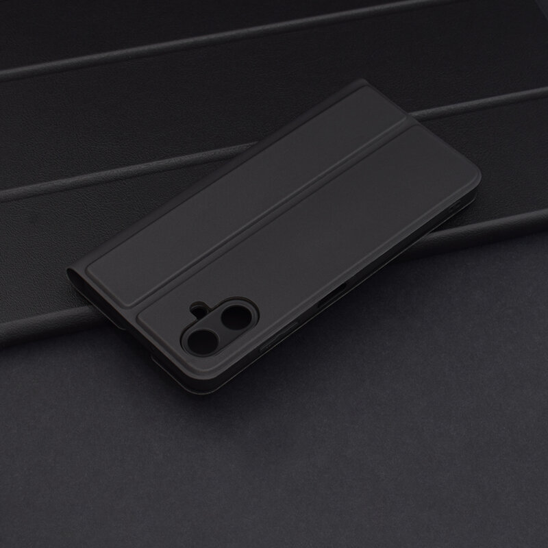 Husa Samsung Galaxy A06 Techsuit Magskin Book, negru