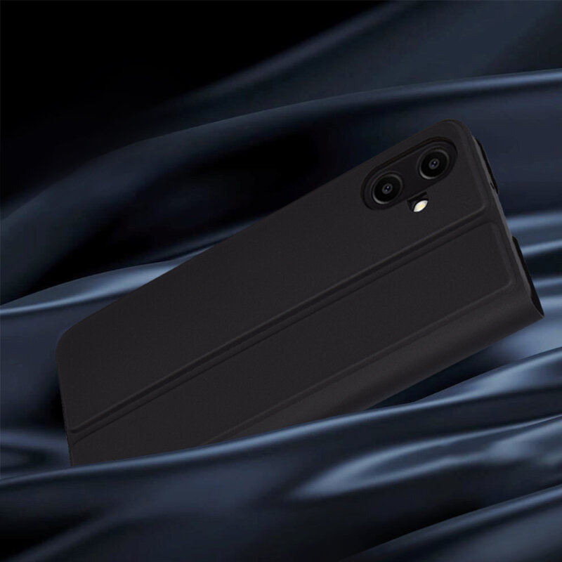 Husa Samsung Galaxy A06 Techsuit Magskin Book, negru