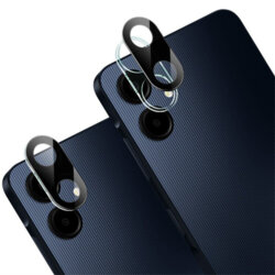 Folie camera Samsung Galaxy A06 Techsuit Full Glass, negru