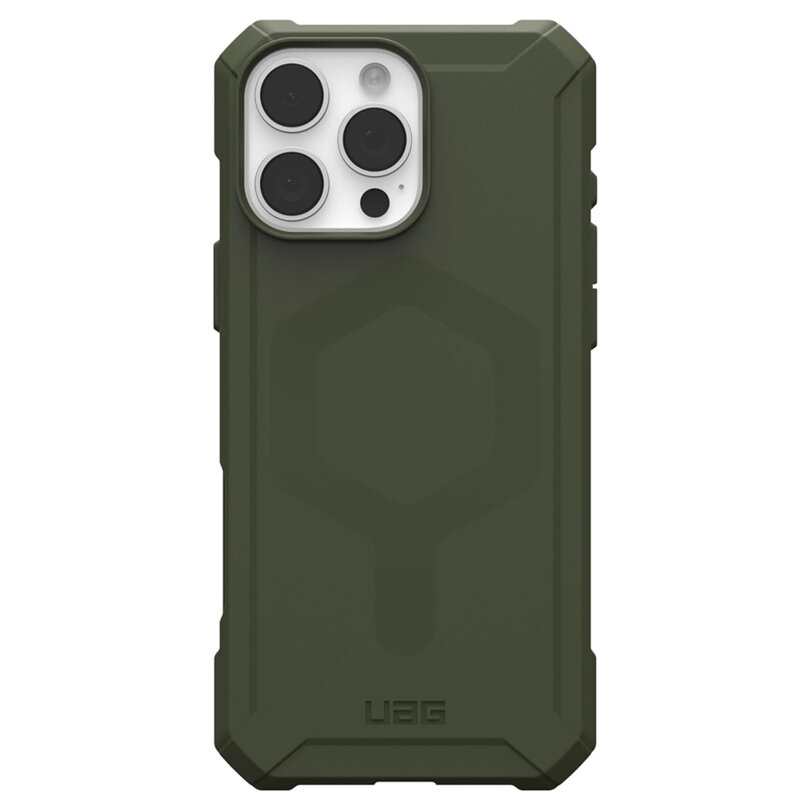 Husa iPhone 16 Pro Max UAG Essential Armor MagSafe, Olive Drab