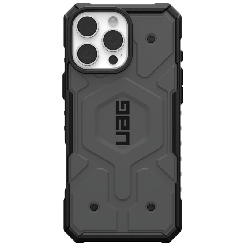 Husa iPhone 16 Pro Max UAG Pathfinder MagSafe, Silver