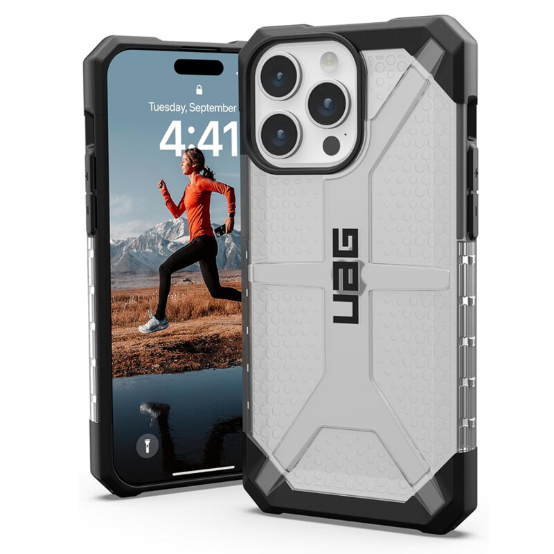 Husa iPhone 15 Pro UAG Plasma, Ice