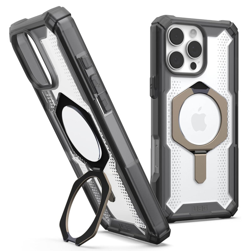 Husa iPhone 16 Pro Max UAG Plasma XTE MagSafe, Ash Titanium