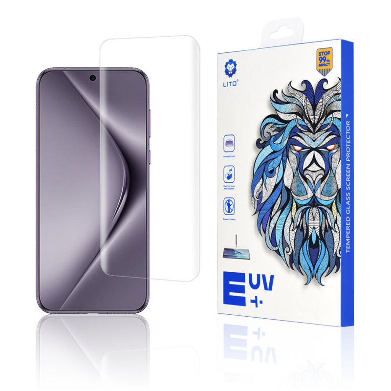 Folie sticla Huawei Pura 70 Pro Lito UV Glue, transparenta