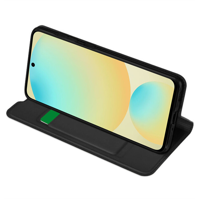 Husa Samsung Galaxy S24 FE Techsuit Magskin Book, negru