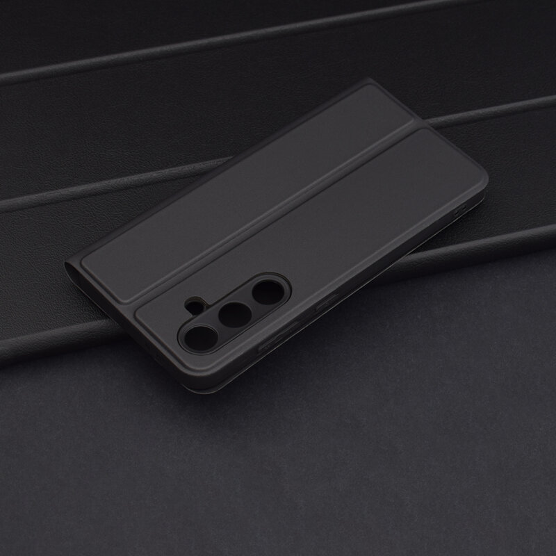 Husa Samsung Galaxy S24 FE Techsuit Magskin Book, negru