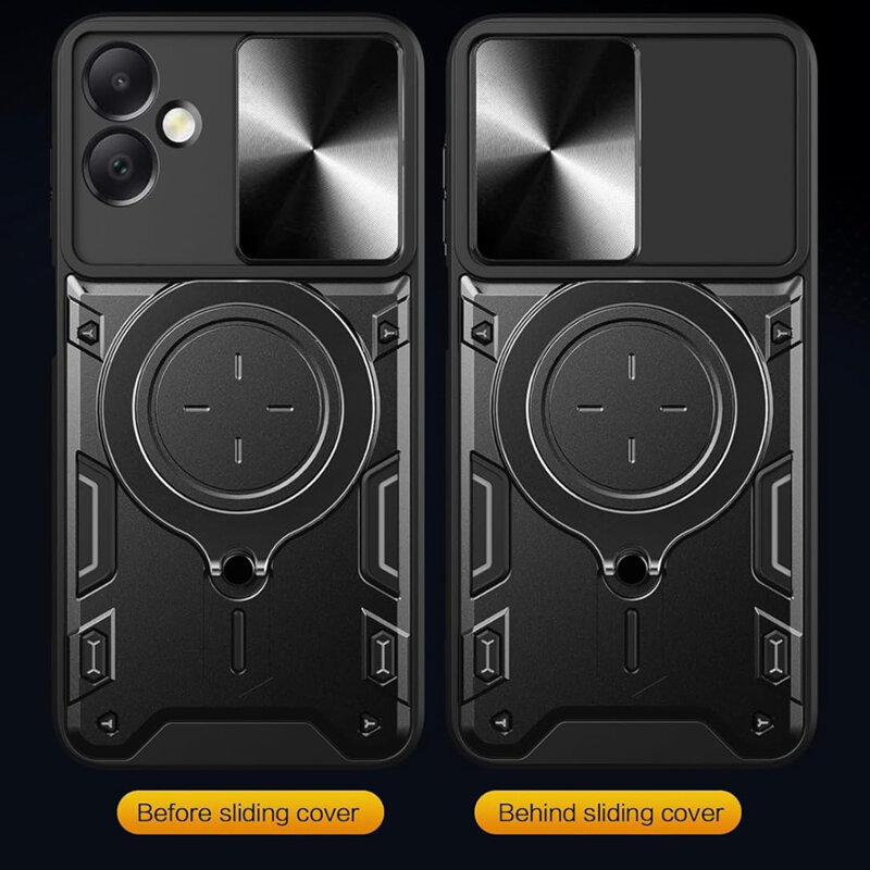 Husa Honor X6b Techsuit CamGuard Pro, negru