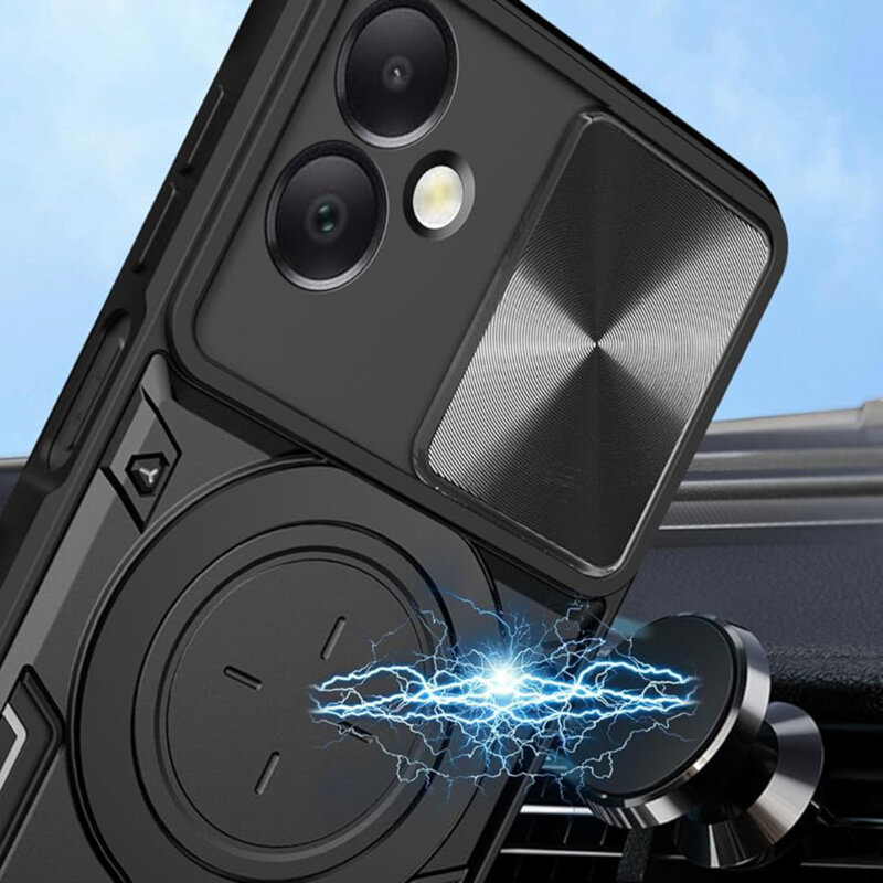 Husa Honor X6b Techsuit CamGuard Pro, negru