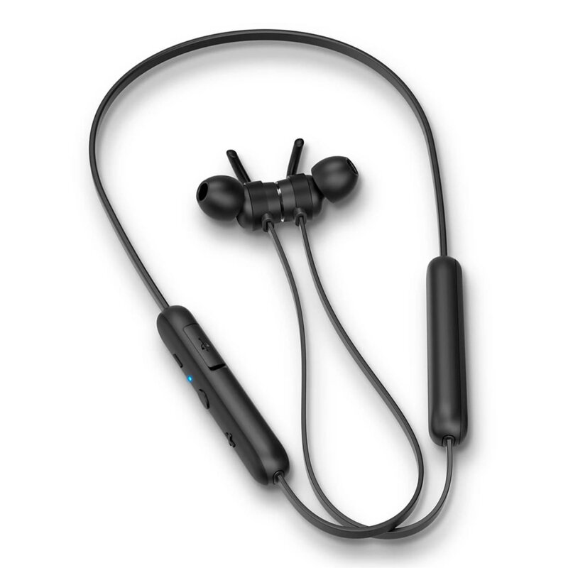 Casti sport Bluetooth cu microfon Philips TAE1205BK/00, negru