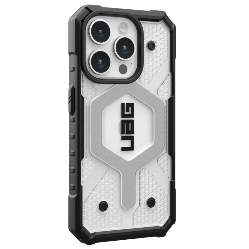 Husa iPhone 15 Pro UAG Pathfinder Magsafe, Ice