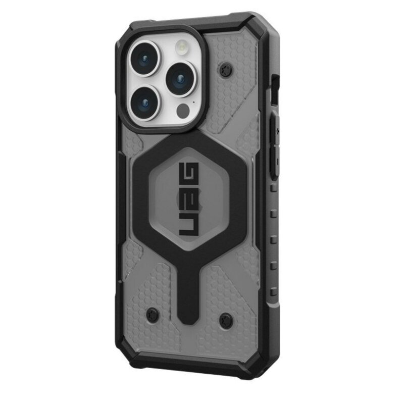 Husa iPhone 15 Pro UAG Pathfinder MagSafe, Ash