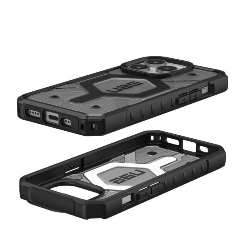 Husa iPhone 15 Pro UAG Pathfinder MagSafe, Ash