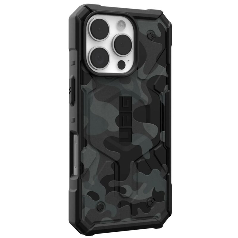 Husa iPhone 16 Pro UAG Pathfinder SE MagSafe, Midnight Camo