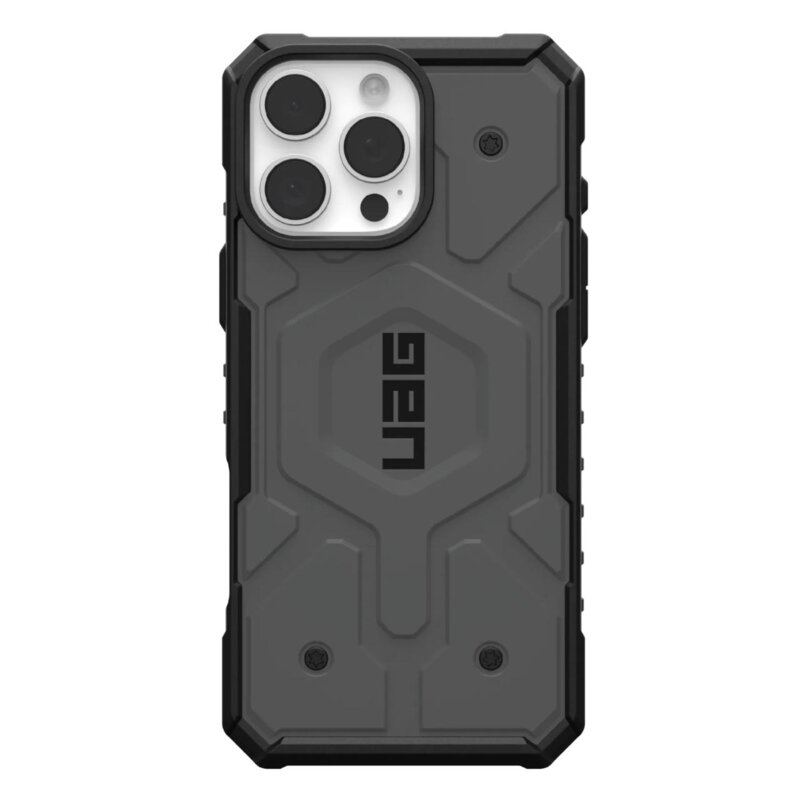 Husa iPhone 16 Pro UAG Pathfinder MagSafe , Silver