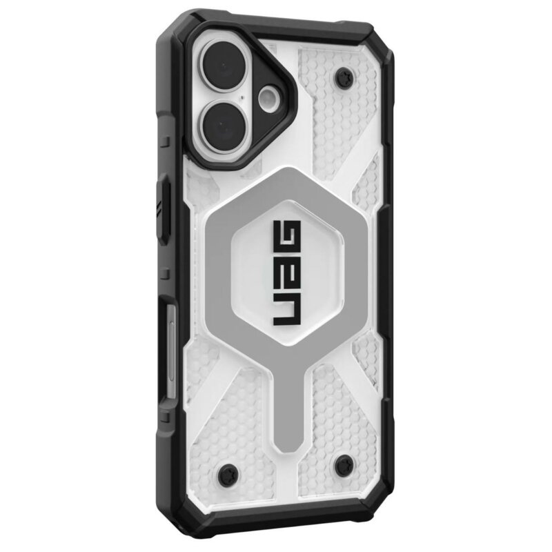 Husa iPhone 16 UAG Pathfinder Clear MagSafe, Ice