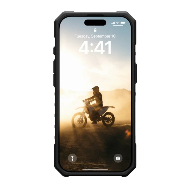 Husa iPhone 16 Pro Max UAG Pathfinder Clear MagSafe, Ice / Silver