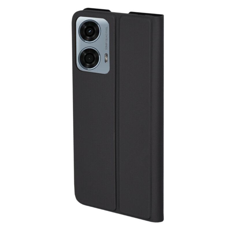 Husa Motorola Moto G24 Power Techsuit Magskin Book, negru