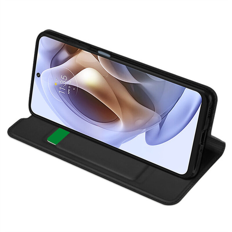 Husa Motorola Moto G31 Techsuit Magskin Book, negru